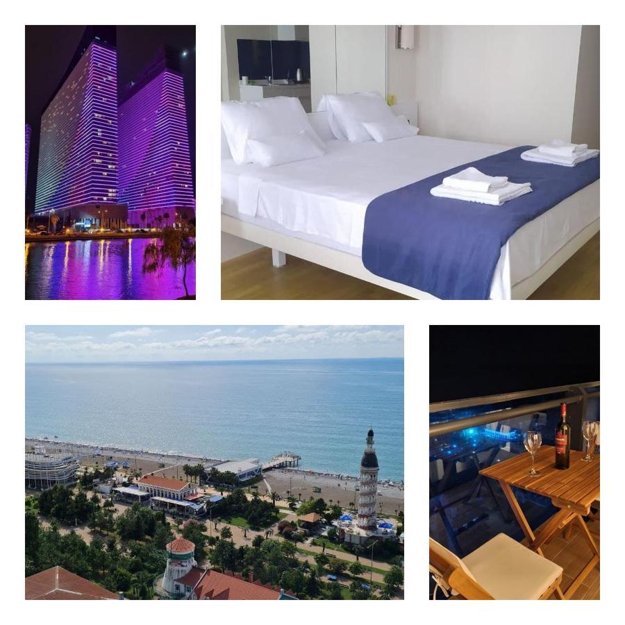 Luxury Aparthotel In Orbi City Sea View Batumi Exterior photo